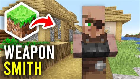 types of villagers in minecraft|how to make a weaponsmith villager.